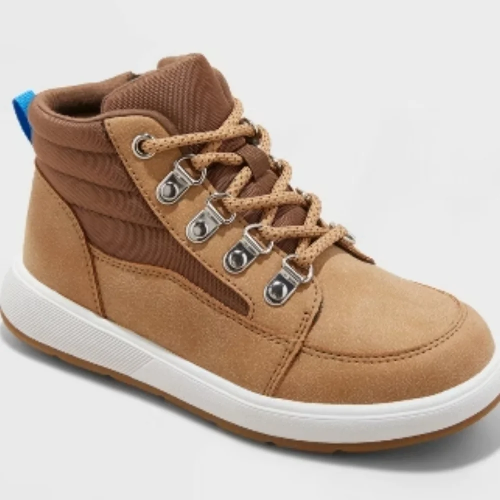 Cat & Jack' Damien Sneakers Boots  Brown